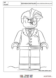 lego-batman boyama sayfaları